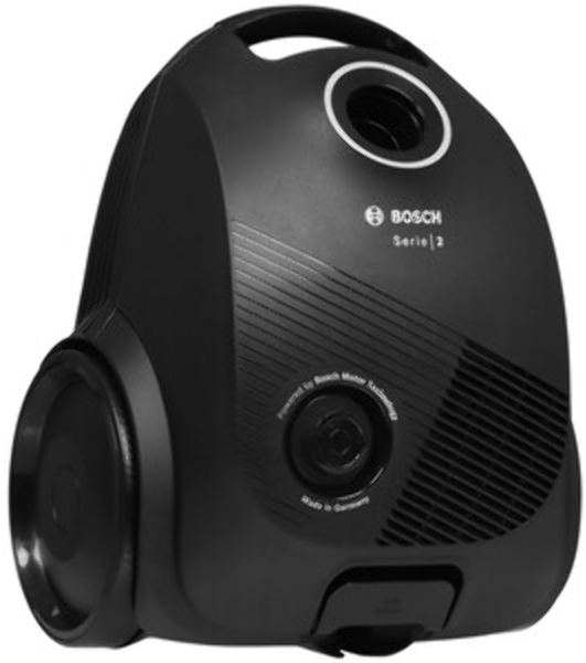 Пылесос Bosch BGBS2LB1 черный, 600 Вт, уборка сухая, пылесборник мешок 3.5 л