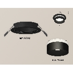 Комплект встраиваемого светильника Ambrella light XC6513061 SBK/FR черный песок/белый матовый MR16 GU5.3 (C6513, N6229), фото 1