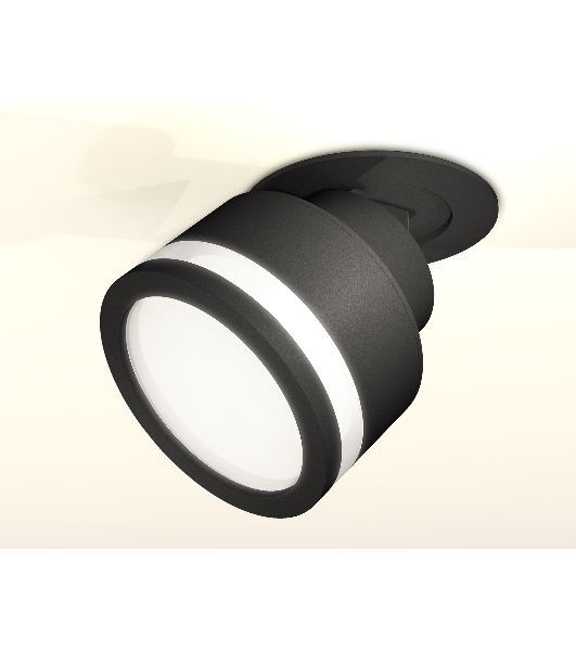 Светильник Ambrella Light XM8102522 SBK/FR черный песок/белый матовый GX53 (A2242, A2106, C8102, N8415)
