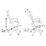Кресло Бюрократ CH-993/camel светло-коричневый, экокожа, фото10