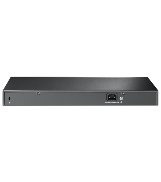 Коммутатор TP-Link 16-port 10/100Mbps + 2-port Gigabit unmanaged switch with 16 PoE+ ports, compliant with 802.3af/at PoE, 150W PoE budget,  support 250m Extend Mode, priority mode and Isolation mode, rackmount, plug and play.