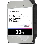 Жесткий диск Western Digital 3.5' 22Tb Ultrastar DC HC570 SAS 12Gb/s, 7200rpm, 512MB, 0F48052, 512e/4Kn, CMR, Helium, Bulk, фото 1