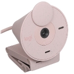 Веб-камера Logitech Brio 300 1920x1080, 30 кадр/с, USB Type-C, микрофон (шумоподавление), автоматическая фокусировка, автоосвещение, универсальное крепление розовый, фото8