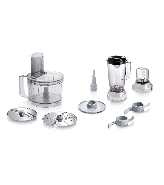 Кухонный комбайн Bosch MCM3501M 800 Вт, Скорости: 2, Блендер 1 л, Чаша 2.3 л, черный/серебристый