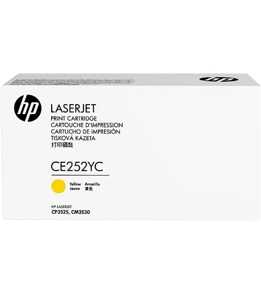 Картридж лазерный контрактный HP Contractual Yellow Optimized Original LaserJet Toner Cartridge (CE252YC)
