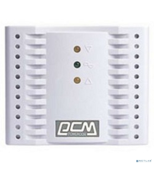 Стабилизатор напряжения Powercom TCA-1200 600Вт 1200ВА белый
