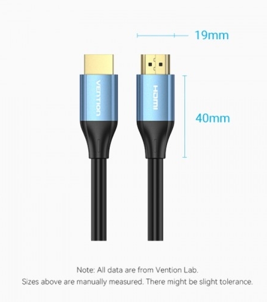 Кабель Vention HDMI High speed v2.0 with Ethernet 19M/19M - 15м