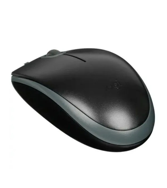 Мышь проводная Logitech M110 Silent черный, 1000 dpi, USB, кнопки - 3
