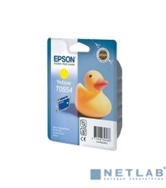 Картридж струйный Epson C13T05544010 желтый для Epson RX520/R240