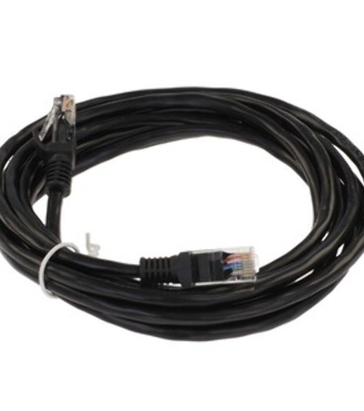 Патч-корд медный UTP Cablexpert PP10-3M/BK cat.5e, 3м, литой, многожильный, черный