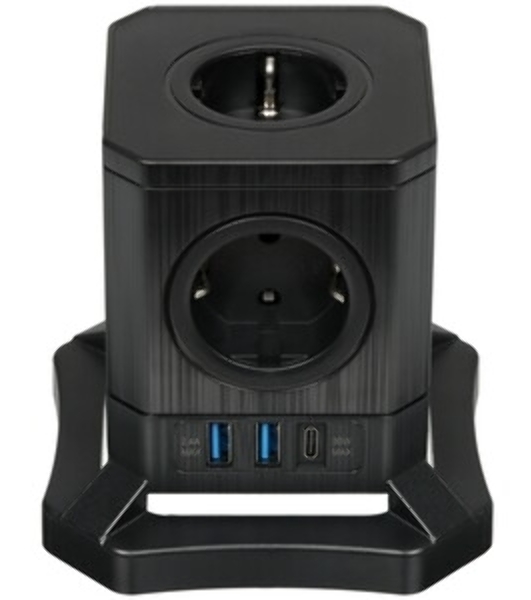Сетевой фильтр HARPER UCH-730 Black PD3.0