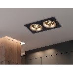 Светильник Ambrella light TN102735/2 BK/GD черный/золото GU5.3 175*92*23, фото10