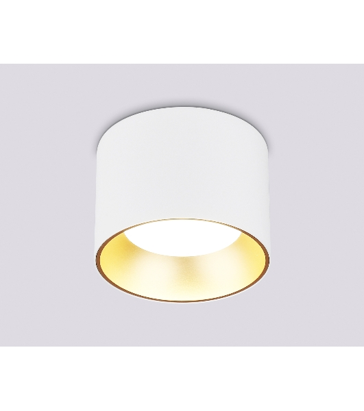 Светильник Ambrella light TN52882 SWH/SGD белый песок/золото песок GX53 max 12W D97*70