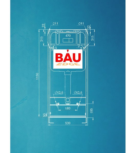 Комплект BAU 6 в 1: инсталляция BAU PRO, унитаз подвесной безободковый Bau Dream, быстросъемное тонкое сиденье дюропласт микролифт, клавиша клавиша, хром/вставка хром