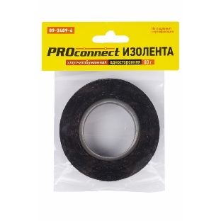 Изолента ХБ PROconnect 18 х 0,35 мм, (ролик 11,3 м/80 г) (2-ПОЛ)