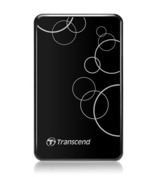 Внешний HDD 2.5' Transcend StoreJet 25A3, 1TB, USB 3.2 Gen 1 Type-A, 5400 rpm, черный