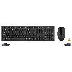 Комплект клавиатура+мышь A4Tech 3330N беспроводной, USB, 1200 DPI, чёрный, фото6