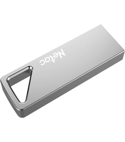 Флешка USB Netac U326 (NT03U326N-016G-20PN), 16Gb, USB 2.0, R/W 50/15, серебристый
