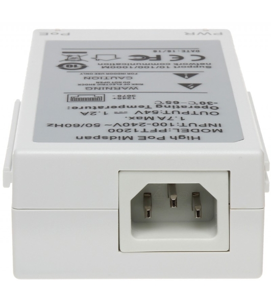 Инжектор POE Dahua DH-PFT1200 (упак.:1шт)