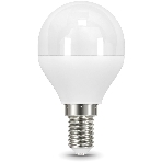 Лампа светодиодная Gauss 6.5Вт цок.: E14 шар 220B 4100K св. свеч. бел.нейт. (упак.: 10 шт), фото5