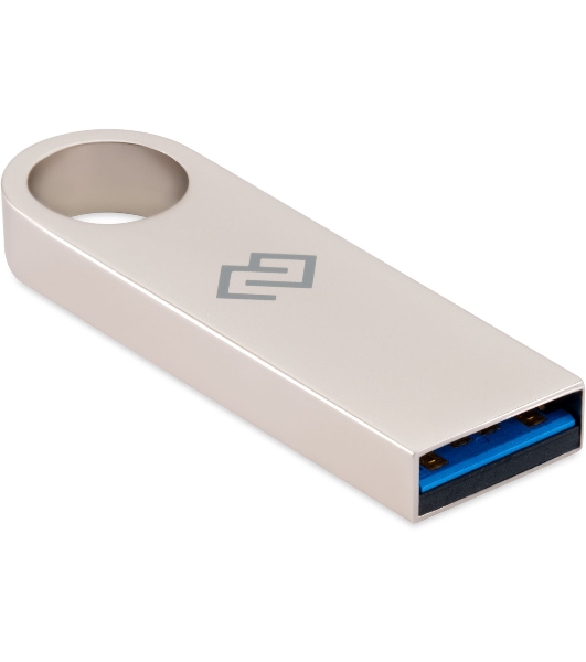 Флешка USB Digma DRIVE3 (DGFUL256A30SR), 256Gb, USB 3.0, R/W 120/50, серебристый