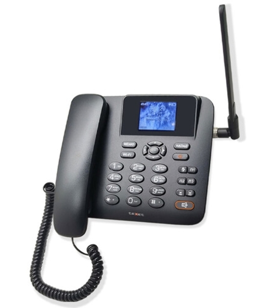 Стационарный сотовый телефон GSM teXet FX-200 черный