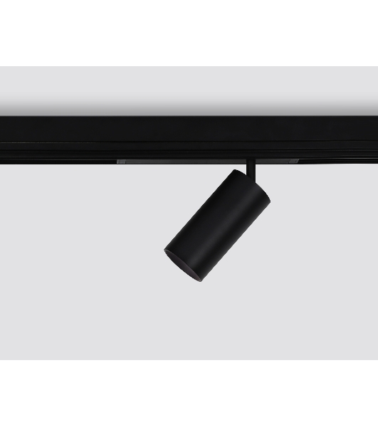 Светильник светодиодный трековый для шинопровода Magnetic Ambrella light GL1640 BK черный IP20 24W 4200K 220V 36° D65*140 (Без ПДУ)