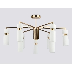 Люстра Ambrella light LH56128/9 BS/FR латунь/белый матовый E14*9 max 40W D765*440, фото5