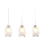 Светильник Ambrella light TR3536/3 WH/CL/FR белый/прозрачный/белый матовый E27*3 max 40W 640*120*820, фото7