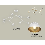 Светильник Ambrella light XB9059101/8 SWH/PYG/CL белый песок/золото желтое полированное/прозрачный GX53 (C9059, N8144), фото4