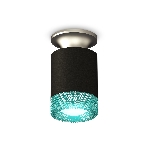 Светильник Ambrella Light XS6302142 SBK/MCH/BL черный песок/хром матовый/голубой MR16 GU5.3 (N6904, C6302, N6153), фото4
