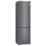 Холодильник LG GA-B509CLCL графитовый двухкамерный 277/107л морозилка снизу, No Frost, фото 1