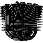 Кулер ID-COOLING SE-207-XT SLIM черный 120мм алюминий/медь 1800rpm 35db 4-pin 220W 135мм, фото15