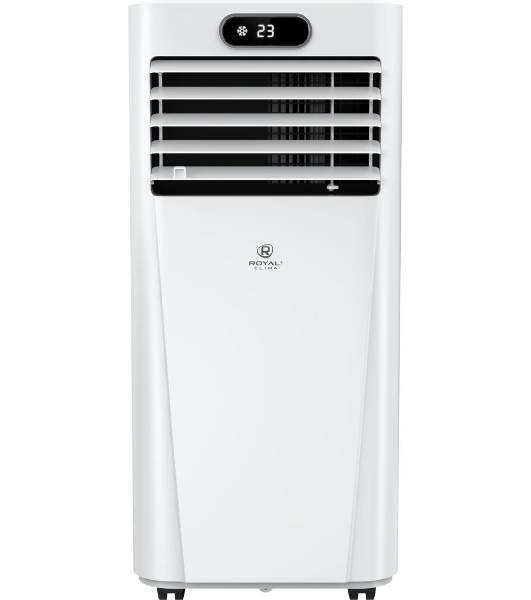 Мобильный кондиционер Royal Clima RM-TS17CH-E 5800 BTU, 17 м², 52 дБ, охлаждение, осушение, белый