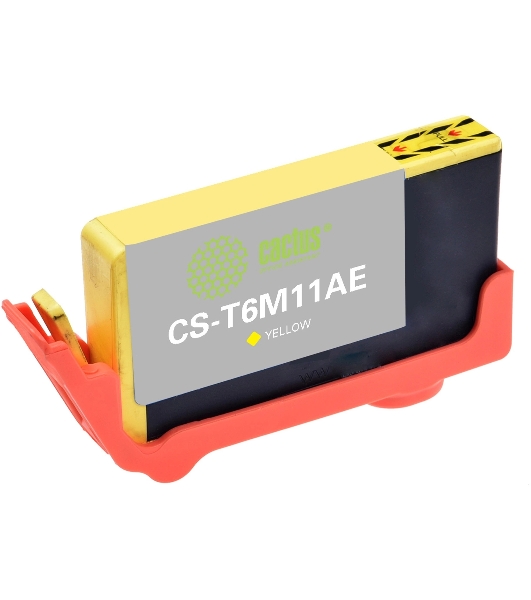 Картридж струйный Cactus CS-T6M11AE №903XL желтый (10 мл) для HP OJP 6950/6960/6970