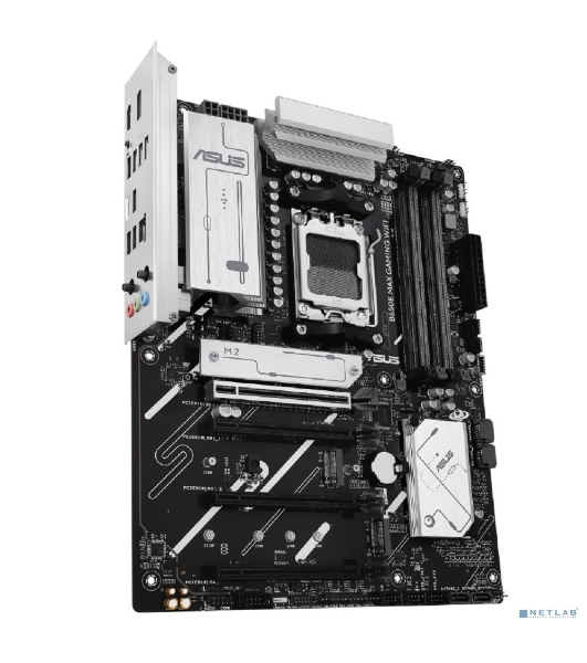 Материнская плата ASUS B650E MAX GAMING WIFI, AM5, AMD B650, 4xDDR5, 4xSATA, 3xM.2, 1xPCIe 5.0 x16, 1xPCIe 4.0 x16, 2xPCIe 3.0 x1, 1xDP, 1xHDMI, 1x2.5Gb LAN, Wi-Fi 6E, Bluetooth 5.3, 4xUSB-A 10Gbps, 1xUSB-C 10Gbps, 2xUSB-A 5Gbps, 2xUSB-A 2.0, 3x3.5 мм, 7.1, ATX