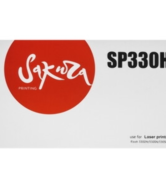 Картридж лазерный Sakura SP330H для Ricoh, черный, 7000 к.