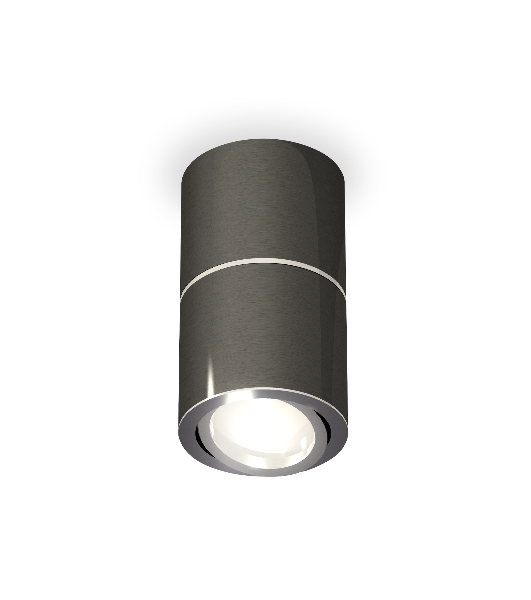 Светильник Ambrella Light XS7403040 DCH/PSL черный хром/серебро полированное MR16 GU5.3 (C7403, A2070, C7403, N7003)