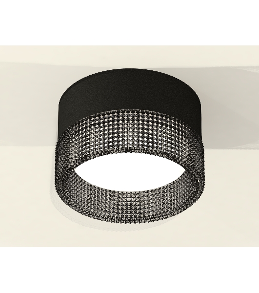 Светильник Ambrella Light XS8102031 SBK/BK черный песок/тонированный GX53 (C8102, N8484)