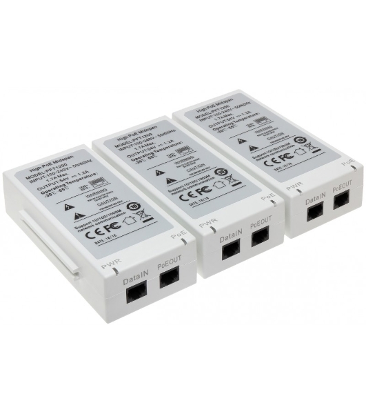 Инжектор POE Dahua DH-PFT1200 (упак.:1шт)