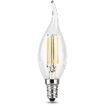 Лампа светодиодная Filament Свеча на ветру E14 9Вт 2700К Gauss 104801109, фото6