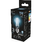 Лампа светодиодная Gauss Filament 102902215 15Вт цок.: E27 груша 220B св. свеч. бел. нейт. (упак.: 10 шт), фото3
