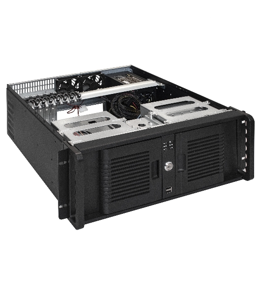 Серверный корпус ExeGate EX293247RUS Pro 4U480-15/4U4132 (RM 19', высота 4U, глубина 480, БП 1200RADS, USB)