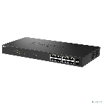 Коммутатор D-Link DGS-1018P/B1A, 16×1 Гбит/с + 2×1 Гбит/с SFP, неуправляемый, фото5