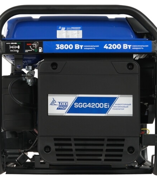 Электрогенератор бензиновый инверторный ТСС SGG 4200Ei, 4.8 кВт, 74 дБ, 35 кг