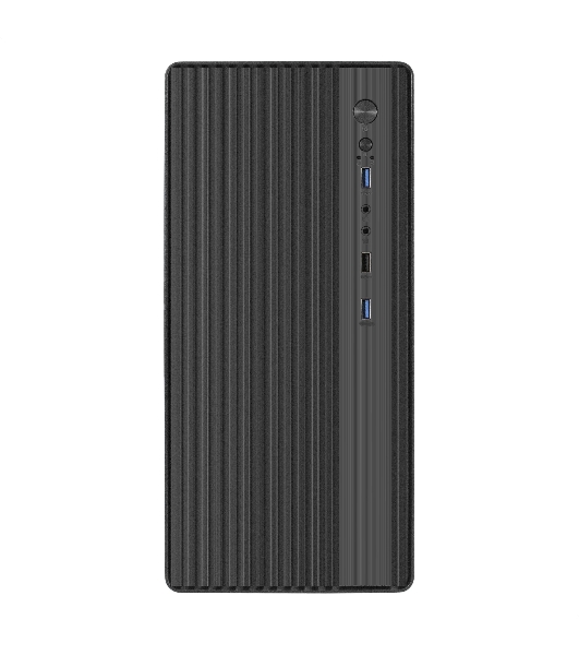 Корпус ExeGate BAA-503U2-AAA400, Mini-Tower, чёрный, 1 x 80/90 мм, БП 400 Вт