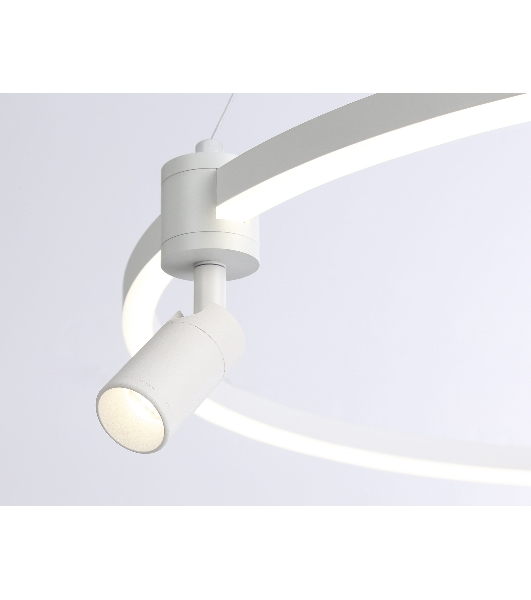 Светильник Ambrella light FL5292/1+3 WH белый 54W 3000K/4200K/6400K+4200K D600*1200 (ПДУ ИК)