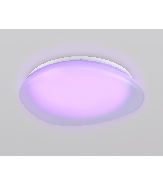 Светодиодный светильник Ambrella light FZ1610 FR матовый IP20 40W 3000-6500K+RGB 410*100 (ПДУ ИК)