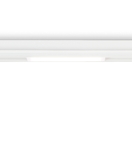 Светильник светодиодный трековый для шинопровода Magnetic Ambrella light GL1645 WH белый IP20 9W 4200K 220V 120° 232*25*42 (Без ПДУ)