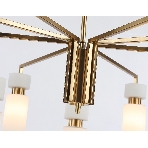 Люстра Ambrella light LH56128/9 BS/FR латунь/белый матовый E14*9 max 40W D765*440, фото3